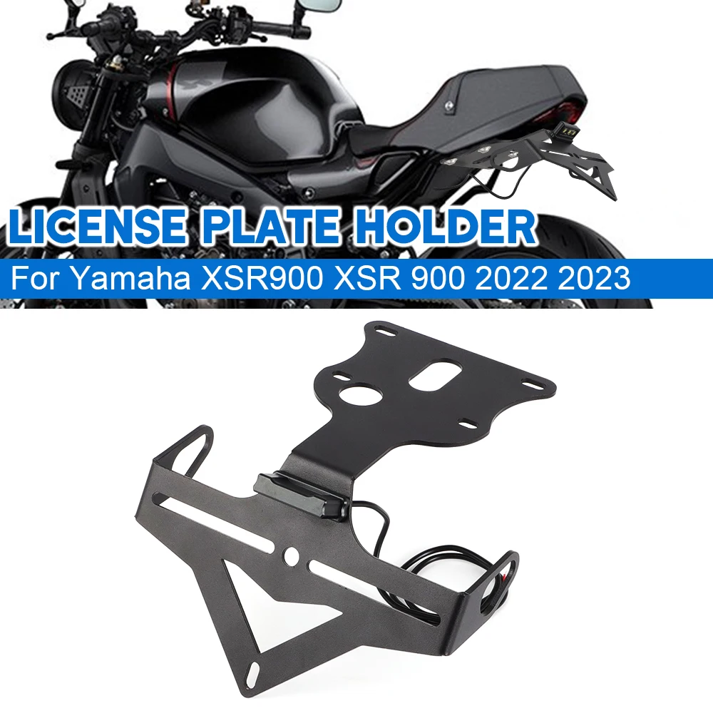 For Yamaha XSR900 XSR 900-Motorcycle Rear License Plate Holder Bracket Tailstock Frame Bracket Rear Tail Holder