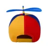 Rainbow Baseball Cap Propeller Hat Adjustable 52-56cm Snapback Hat Unisex Baseball Cap for Children Outdoor Cycling Climbing 6