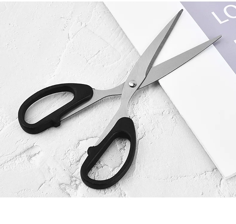 7.9" Scissors, Stainless Steel Blades, Soft Grip Handle, Suitable for Households,Offices and Schools, All Purpose