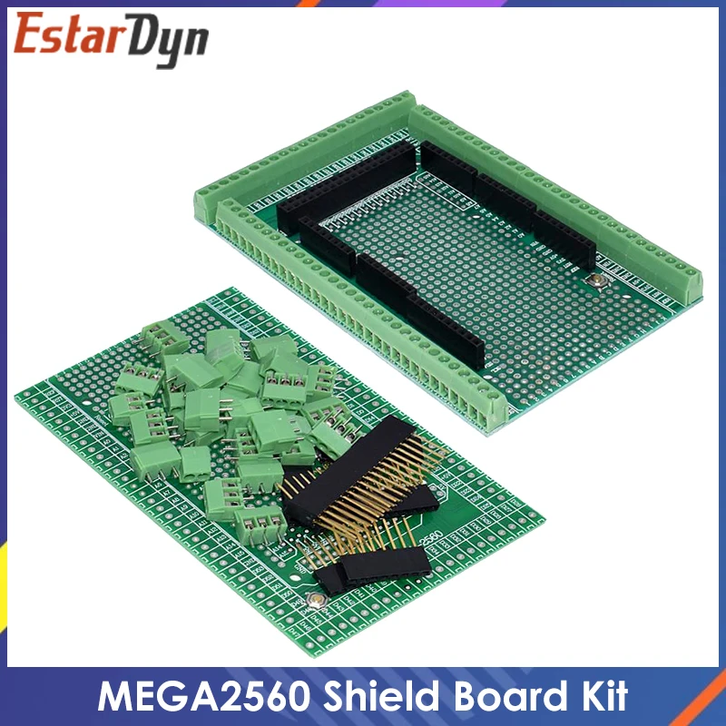 Compatible With Mega2560 Doubleside Pcb Prototype Screw Terminal Block