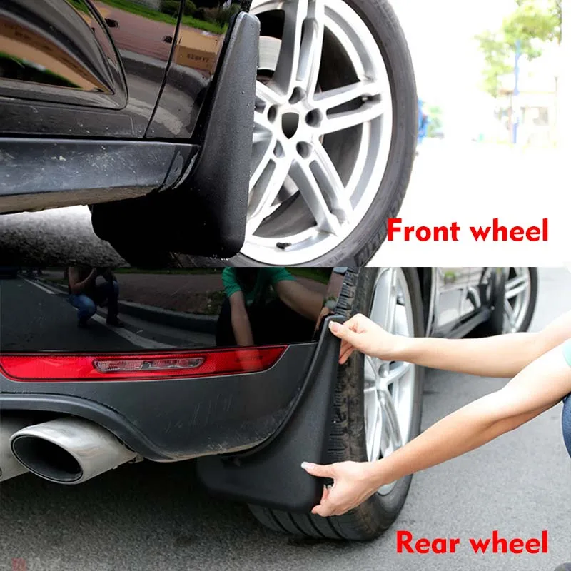 포르쉐 마칸 머드가드 펜더 머드 플랩 가드 스플래시 머드플랩 자동차 액세서리 4개 2014 2015 2016 2017 2018 2019 2020 2021+