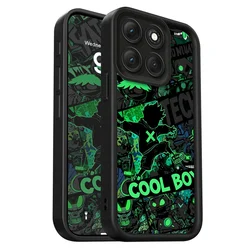 Gleaming Boy Staircase Soft Phone Case - Moto G34 (Black)