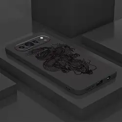 Sleek Minimalist Dragon Design Soft Phone Case - Google Pixel 8 Pro (Mix01)