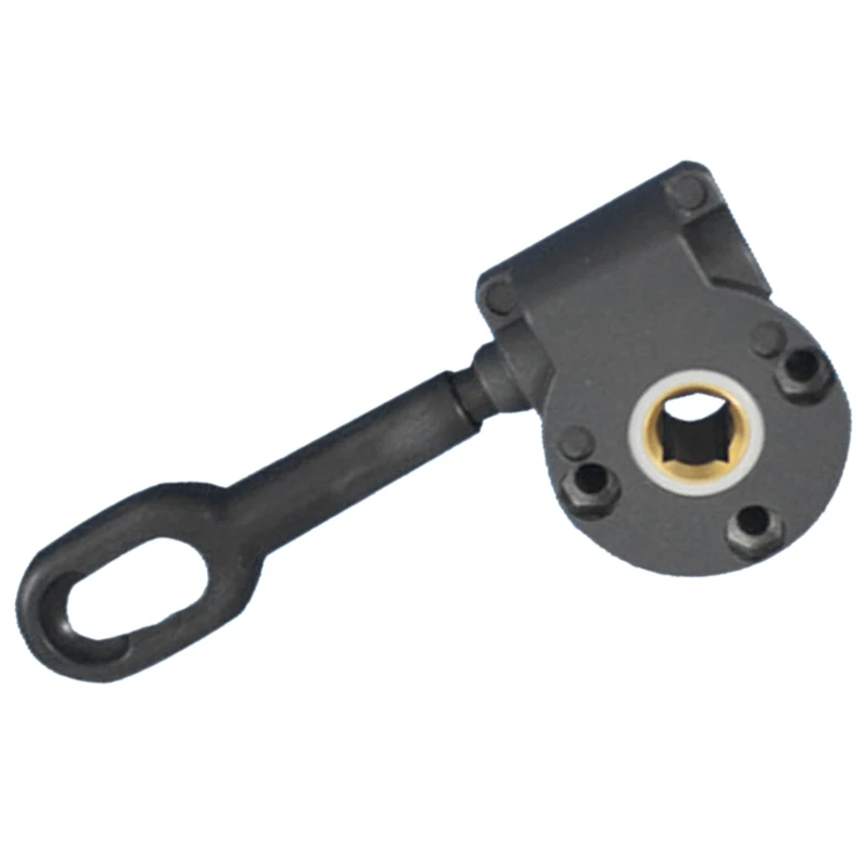Outdoor Awnings Retractable Awning Manual Gear Mechanism Hand Crank Gear Assembly Portable Aluminum Alloy