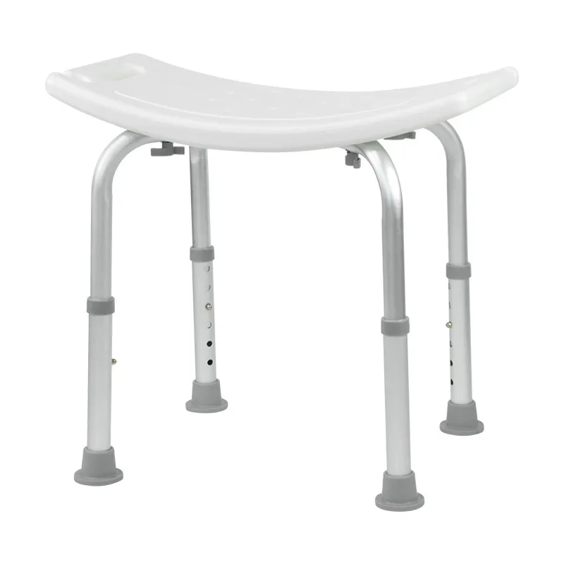 bath chair Anti-slip Bathroom and Shower Chair Non-slip Bath Seat 6 Gears Height Adjustable Elderly Safe Seat Shower Stool 4