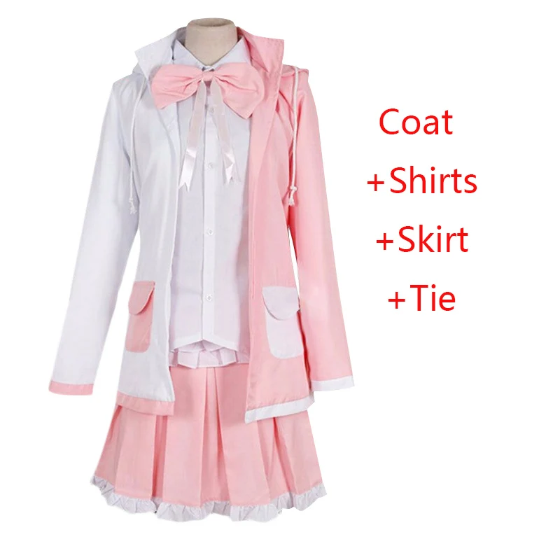 Danganronpa Chiaki Nanami Rabbit Ears Cosplay Costume