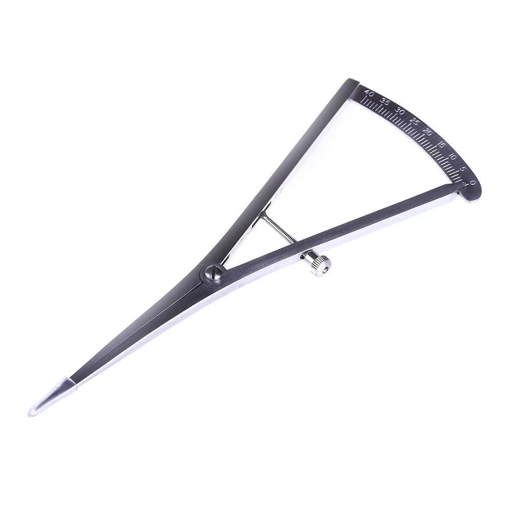 

1Pcs Dental Measuring Crown Gauge Caliper Dentist Laboratory Survey Medical Experiment Tools Ruler Curved Straight