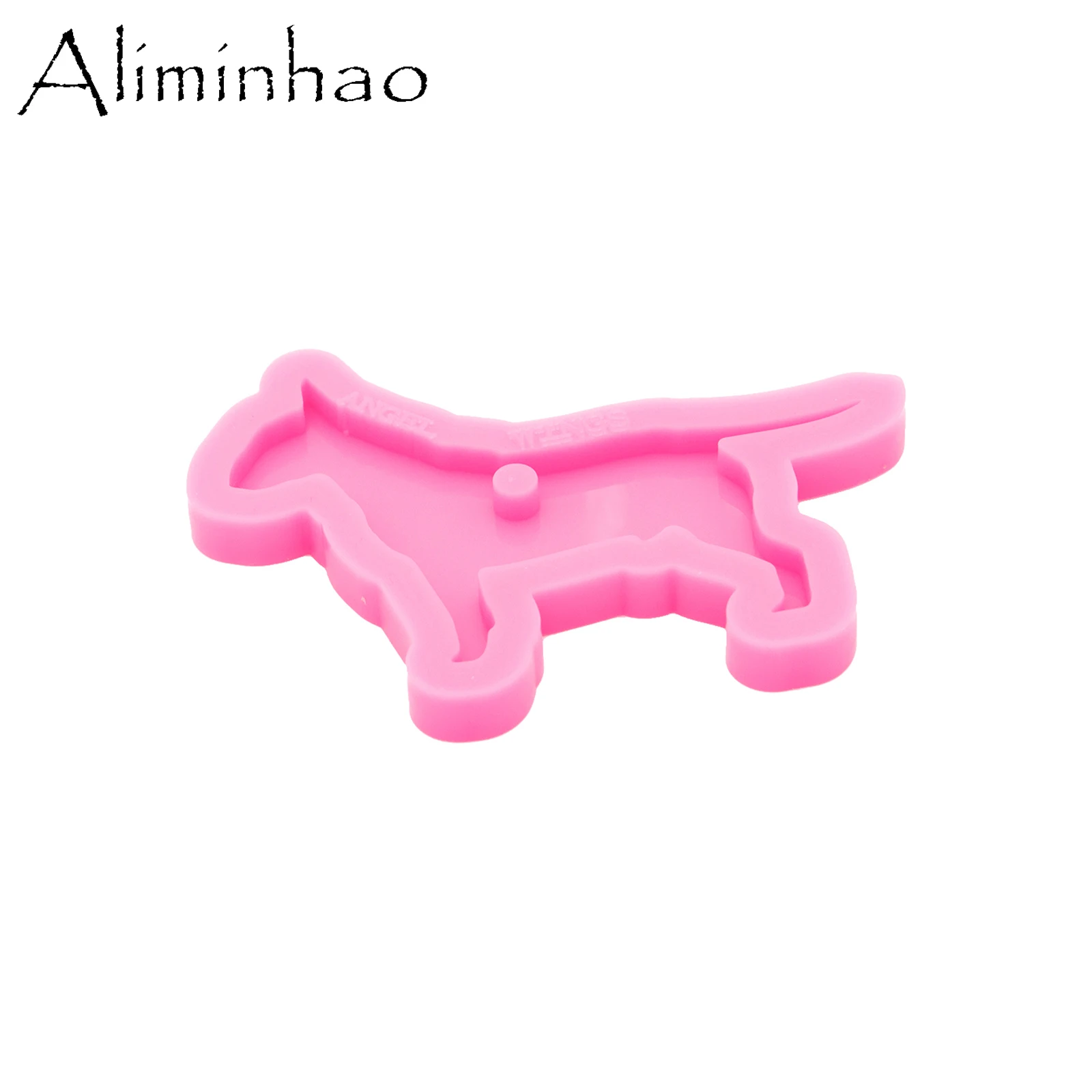 Dy0875 glänzende Akita Hund Rottweiler Silikon Schlüssel anhänger Formen, Epoxidharz DIY Handwerk Schmuck Polymer Clay Form – Detail 5