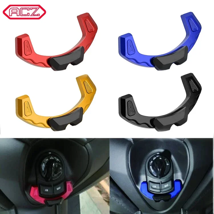 

Motorcycle Scooter Switch Decorative Part Ignition Key Lock Cap Cover for YAMAHA XMAX125 XMAX250 XMAX300 XMAX400