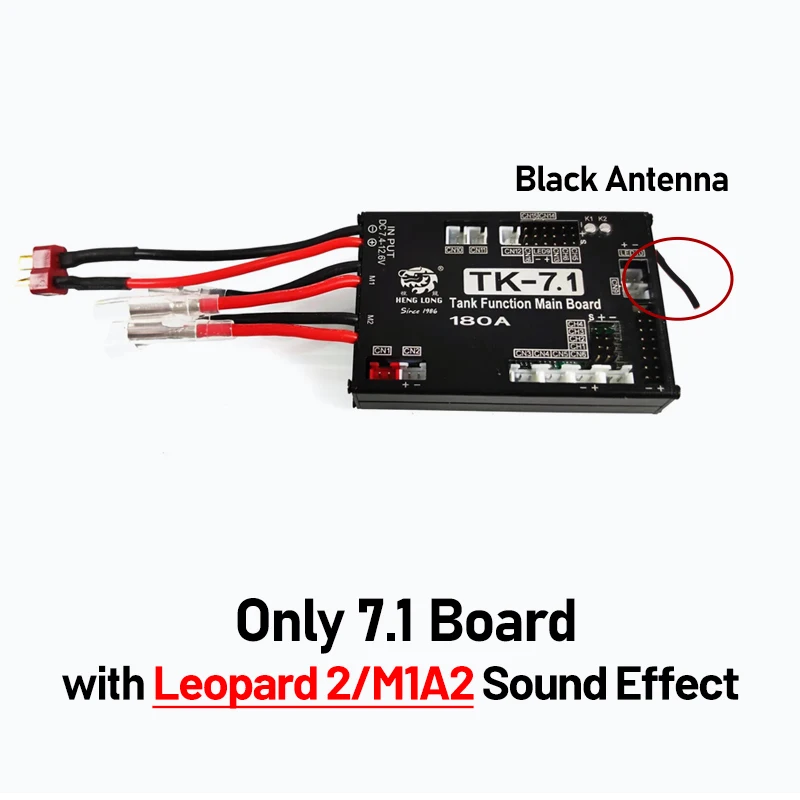 Heng Long 1/16 RC Tank 2.4Ghz Metal TK-7.1 Transmitter Main