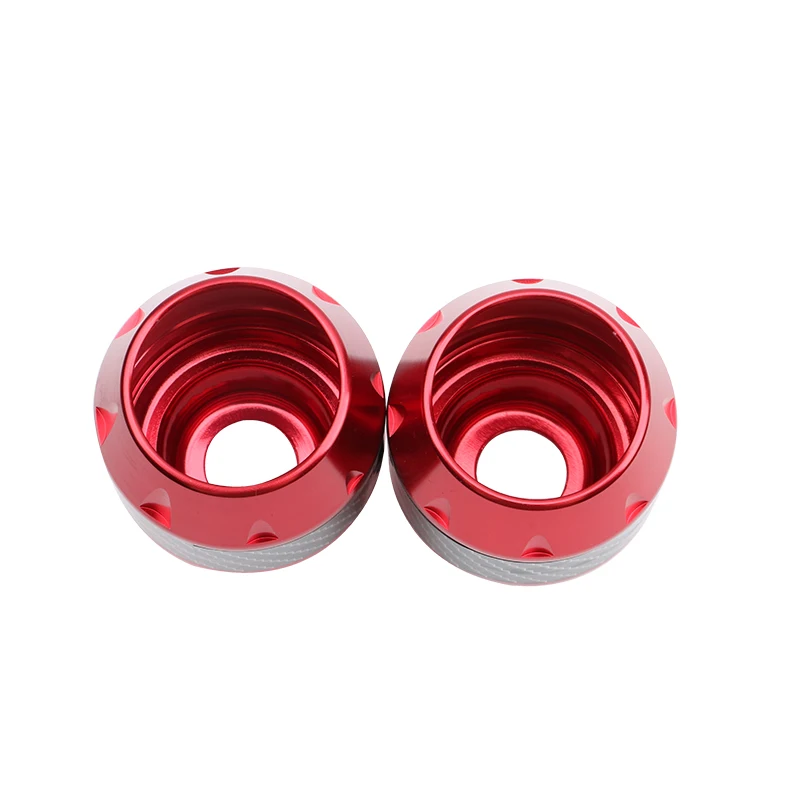 Motorcycle Crash Protector 2Pcs Aluminum Alloy Scooter Wheel Front Fork Frame Falling Protection Pads Sliders Moto Exterior