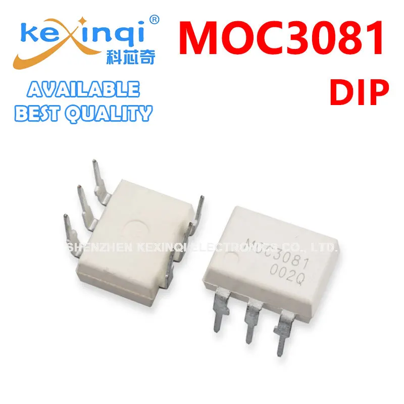 10psc MOC3081 SMD MOC3081 DIP SMD SOP6/ DIP6 옵토 커플러, 광 아이솔레이터 옵토 커플러