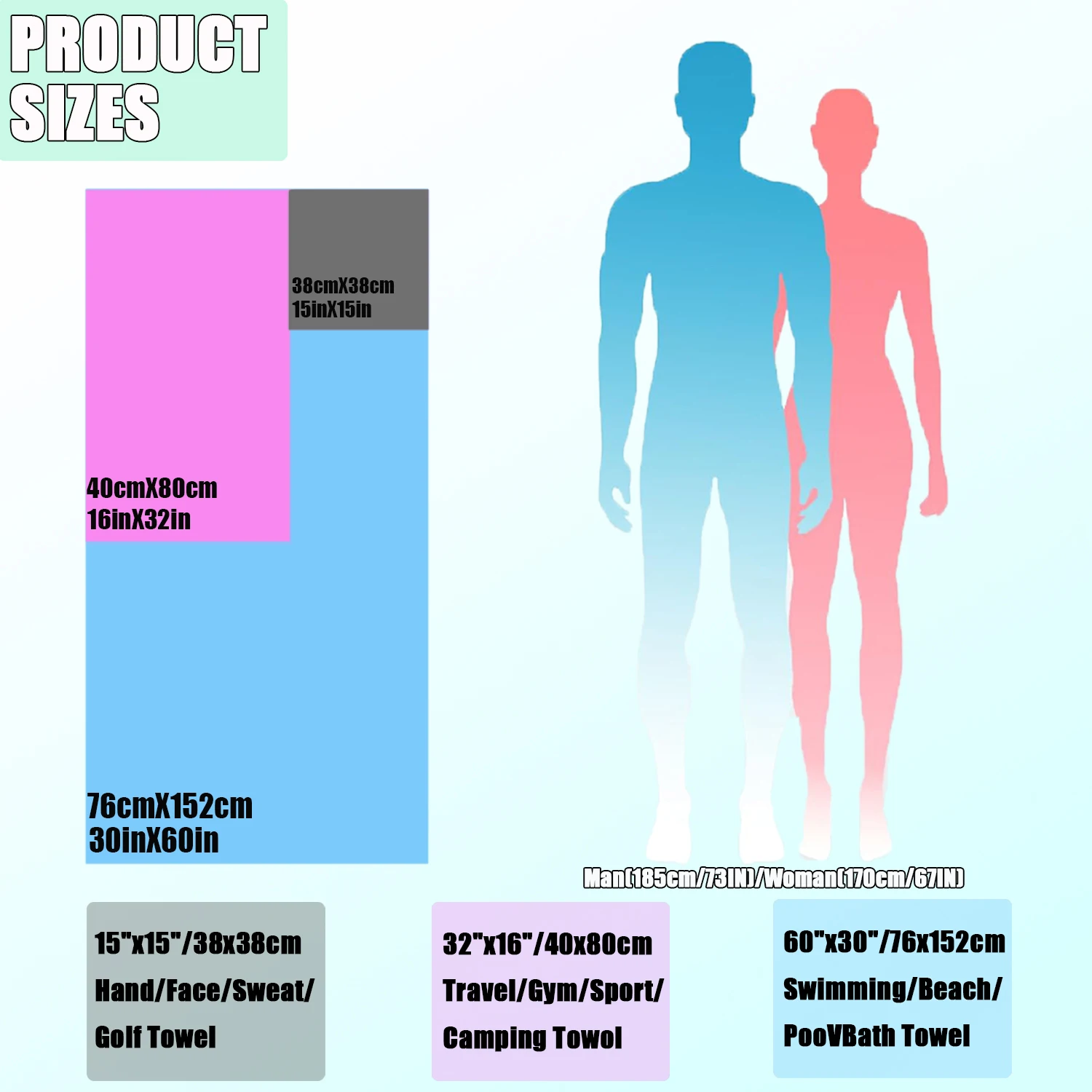 Quick-Dry Microfiber Sports Towel 5