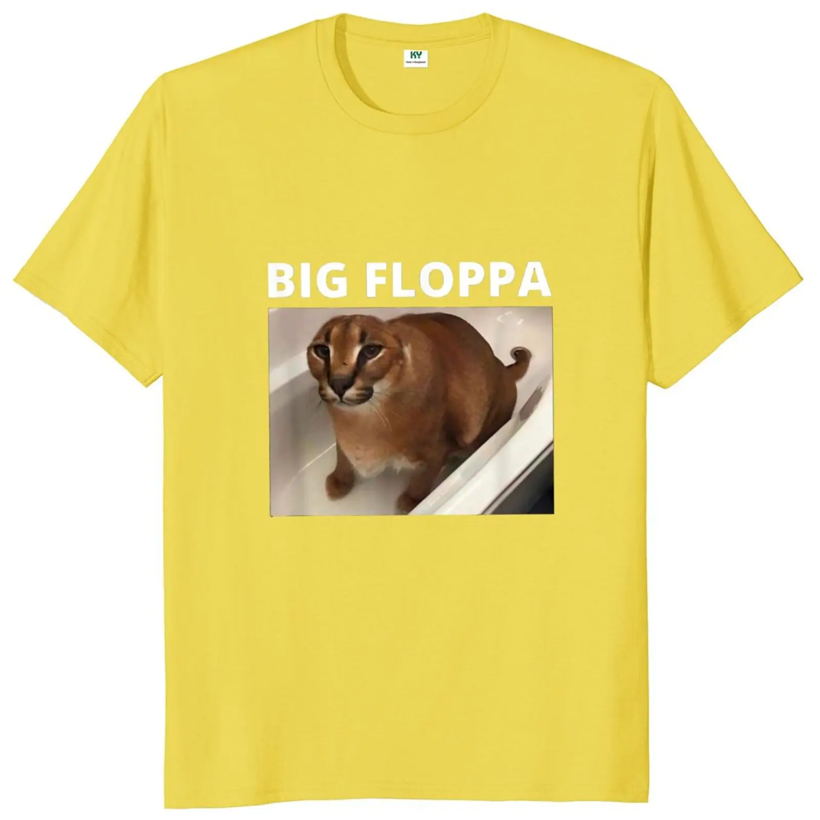 Grande floppa camiseta meu amado gato caracal engraçado meme