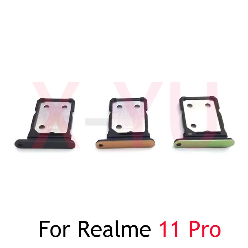 

10PCS For OPPO Realme 11 12 Pro Plus Pro+ 5G Sim Card Slot Tray Holder Sim Card Reader Socket