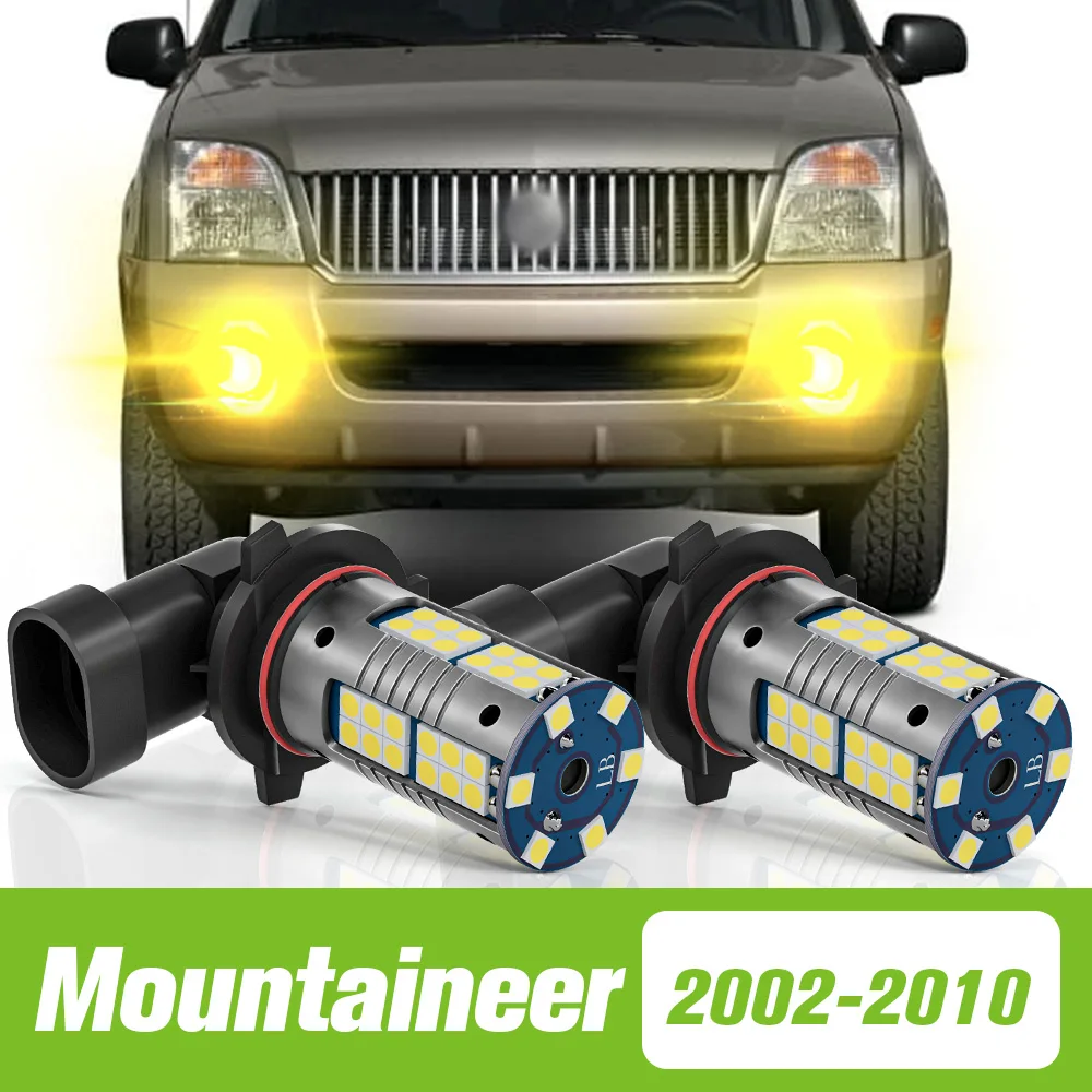 

2pcs For Mercury Mountaineer 2002-2010 LED Fog Light 2003 2004 2005 2006 2007 2008 2009 Accessories