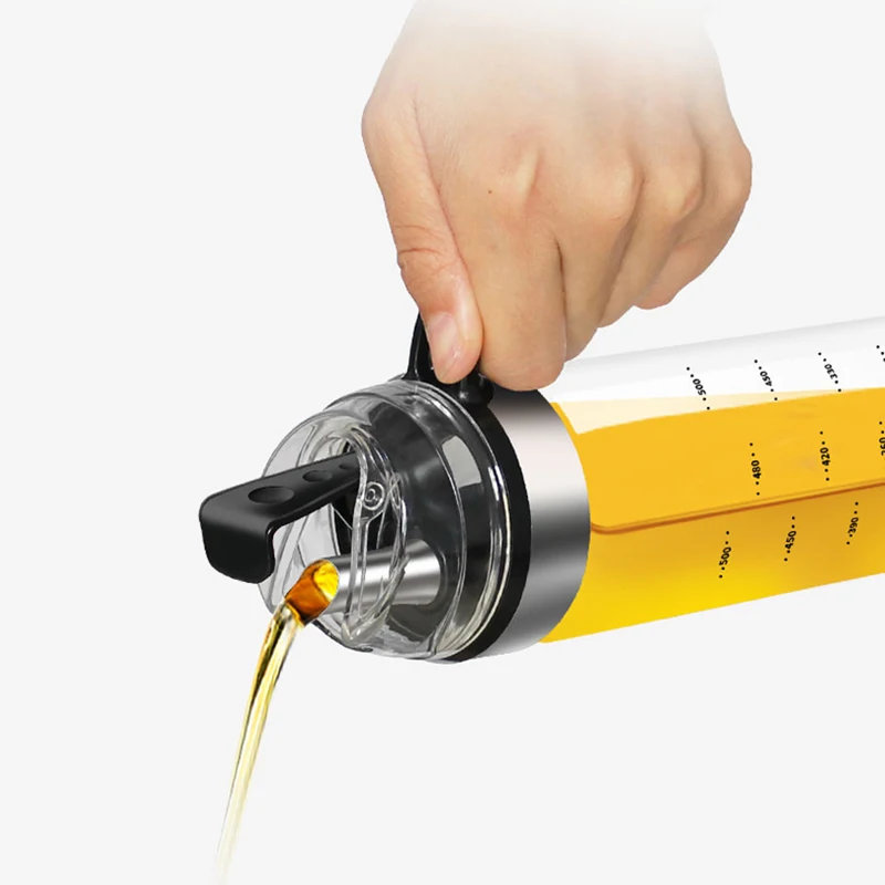 Seasoning Bottle Dispenser Glass Storage Bottles For Spice Oil Spray Vinegar Creative Kitchen Tools