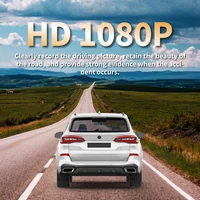 3Lens Car Dvr HD 1080P Dash Cam Front Inside Rear Wide Angle Night Vision G-sensor Loop Recording Camera Vehicle Accessories - Image 2