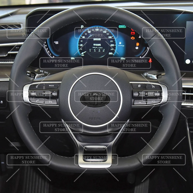 Ceed Sonata Sportage Sorento Tucson Stinger ABS 자동차 배지 전면 엠블럼 휠 허브 스티커 스티어링 휠 뒷 트렁크 스티커