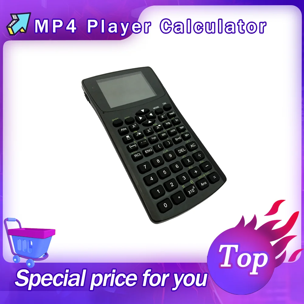 Fashion student magic mp4 player calculator with emergency button quick response text video Privacy Film