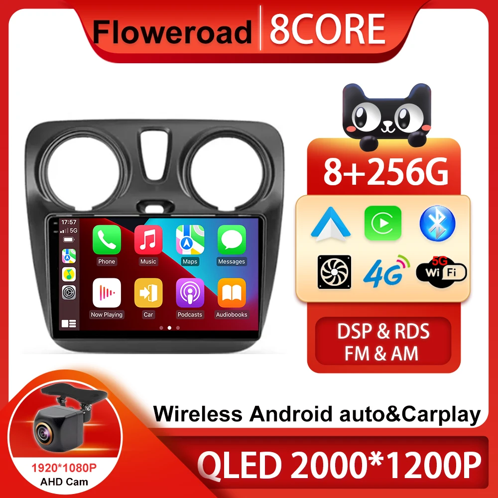 

Android 13 Car Radio Multimedia For Renault Lodgy Dacia Dokker 2012 - 2021 2din Car Radio Autoradio Auto Carplay Android Stereo