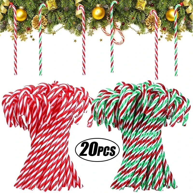 Natale Candy Canes Ornamenti Albero Di Natale Ciondolo Appeso 2024 Buon Natale Decorazioni Per La Casa Navidad Natale Regali Di Capodanno