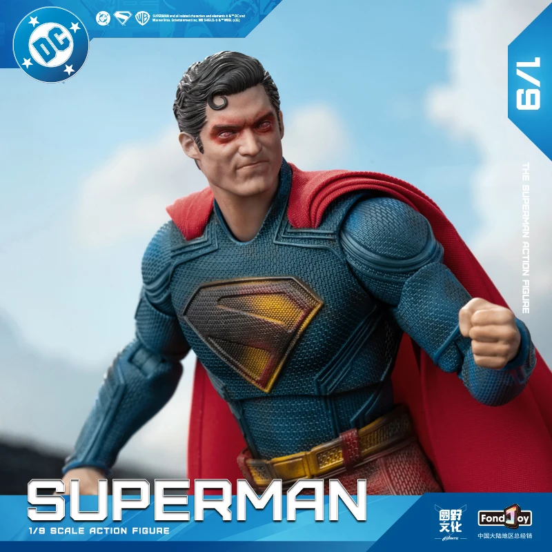 2025 Fondjoy Battle Damaged Superman Action Figure David Corenswet