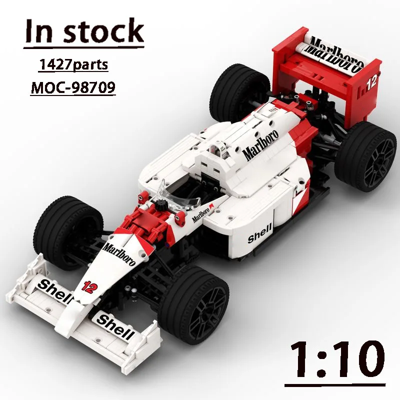 Moc-98709 Nuovo 1:10 Supercar Assembly Stitching Block Modello 1427 Building Block Parts Moc Creative Building Blocks Giocattolo Per Bambini
