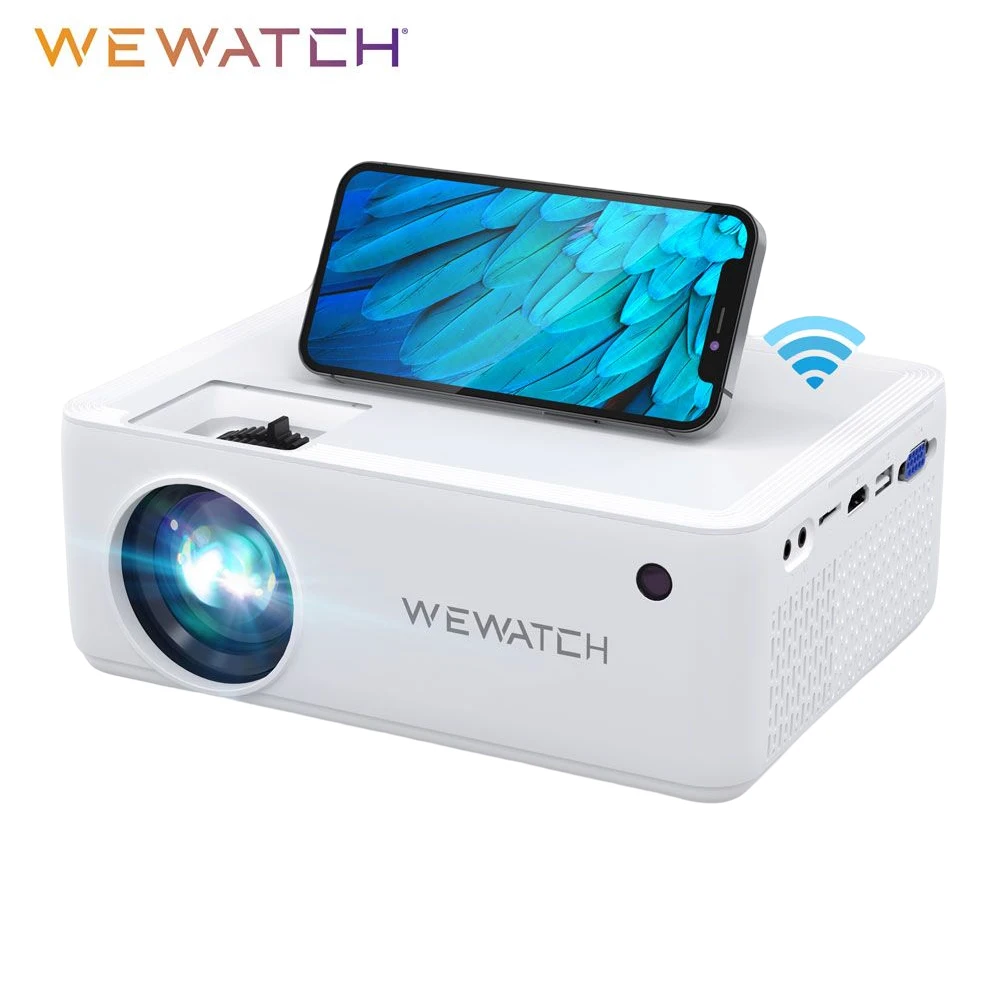 WEWATCH V10 5500Lumens LED Portable Projector Native 1024*720 HD 1080P Supported Home HDMI USB Mini Outdoor Movie Proyectors| | - AliExpress