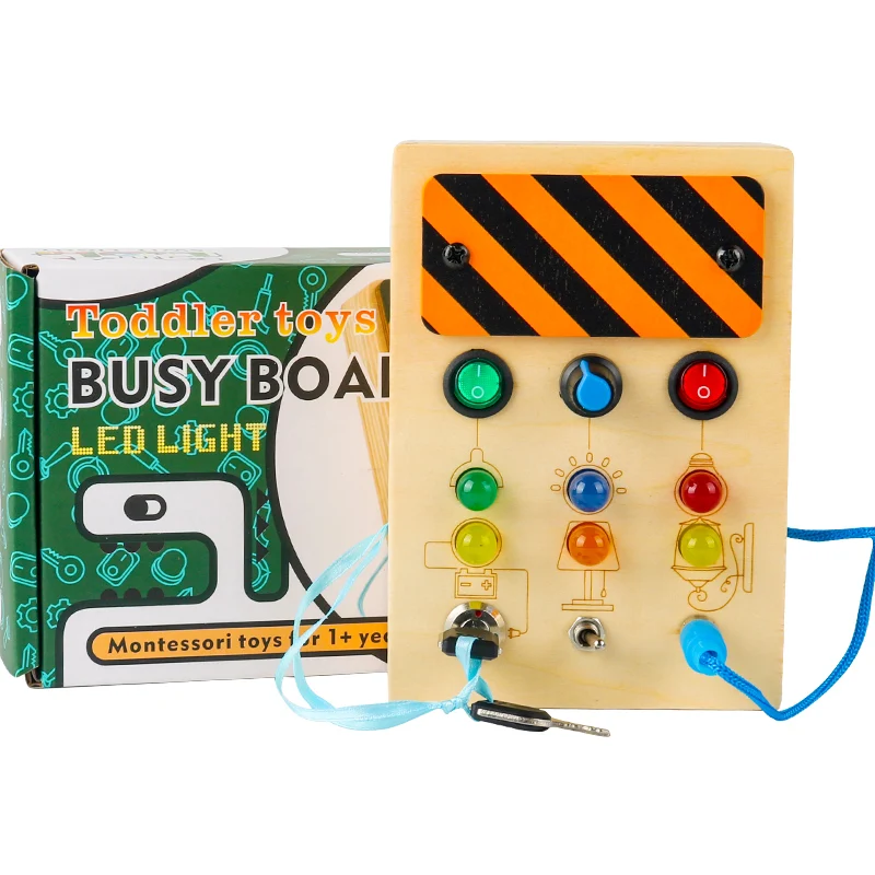 Potatomato Busy Board Accessoires & Activity Board - Regenstok-rammelaar, muziekinstrument voor doe-het-zelf, sensorisch ontwikkelingsspeelgoed, pedagogisch klankgereedschap, fijne motoriek, ideaal
