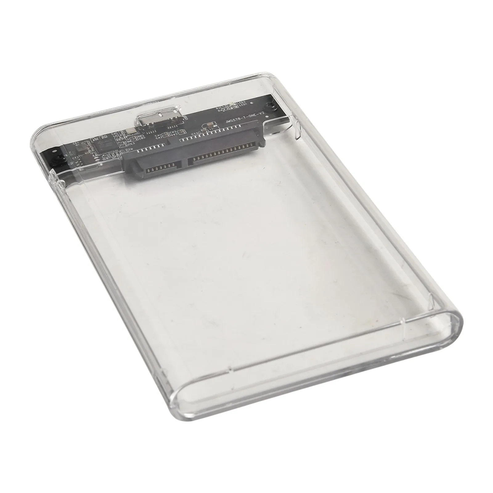 ?   USB 3.0/타입 C HDD 인클로저 2.5인치 SATA SSD 외장 하드 드라이브 케이스 고속 투명 하드디스크 박스 도구