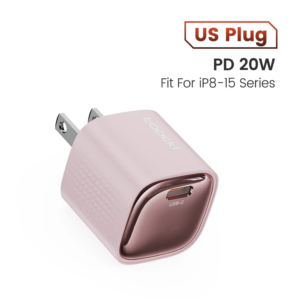 Toocki PD 20 واط USB شاحن صغير شحن سريع نوع C GaN...