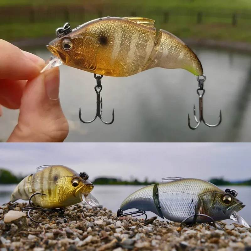 MOTONA Vatalion Floating Fishing Lure Crankbait Artificial Hard Bait Joint VIB 70mm 9.7g Wobblers trout Bass Fishing Swimbait