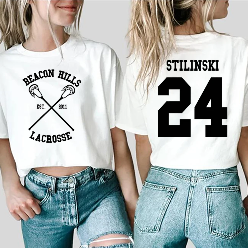 Teen Wolf Shirt STILINSKI 24 LAHEY 14 MCCALL 11 Fashion Print Tees The Original Beef of Chicagoland Shirt Harajuku Y2k 90s Tops 5