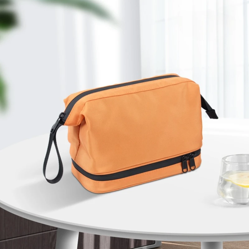Toiletry Bag Storage Pouch Makeup Bag Travel Organizer for Father Day Gifts Traveling Toiletries Outdoor Business Trip
