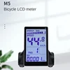 M5 Electric Bike LCD Display Meter 24V 36V 48V 60V E Scooter LCD Panel Screen for Mountain Electric Bike(6PIN) HOT 5