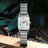 LUCKY FOX New Fashionable and Simple Women Watch Bracelet Jewelry Temperament Small Square Steel Strip Women Quartz Watch Reloj 2
