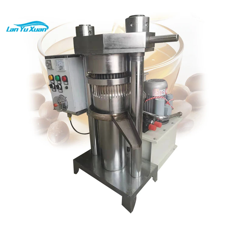 Pressa Per Olio Idraulico Di Grande Capacità Pressa Per Olio Di Sesamo Al Burro Di Cacao