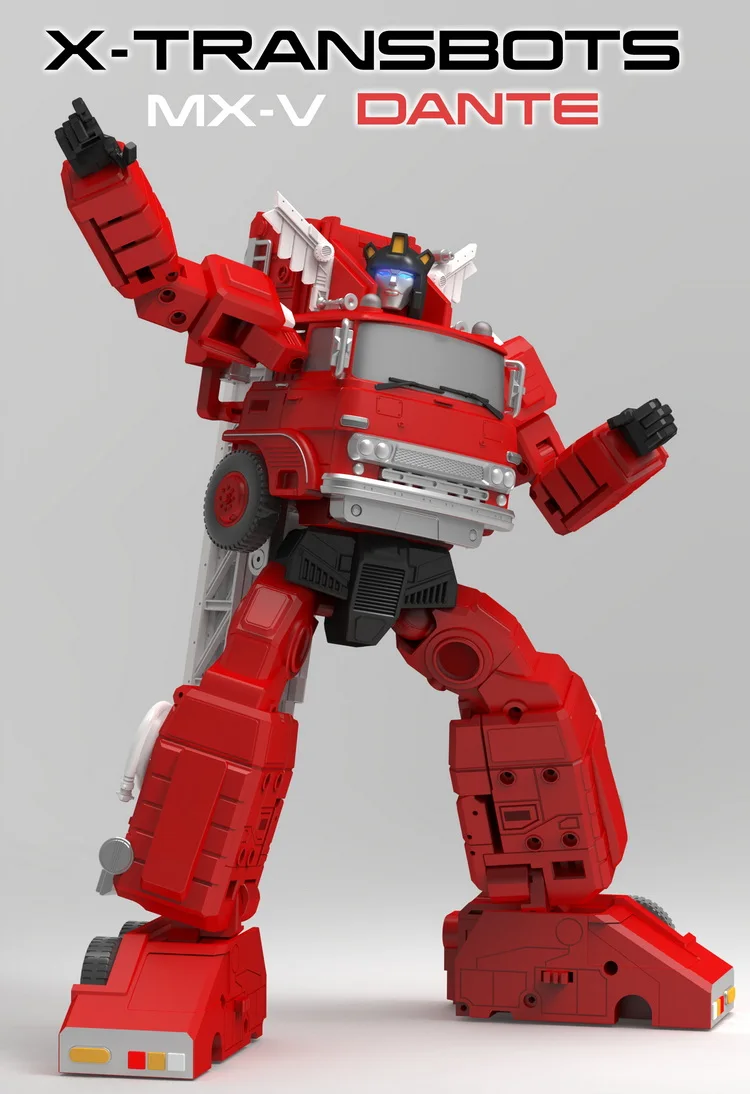 Auf Lager 】 X-Transbots Transformation MX-5 Inferno Dante MX-6 