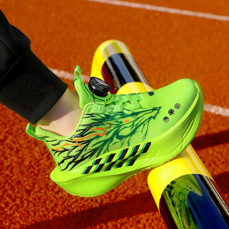 Nuove sneakers antiscivolo per bambini, scarpe da corsa e da passeggio leggere e casual con motivo drago alla moda, scarpe sportive comode. - immagine 5