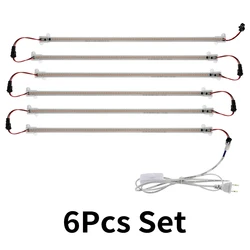 Full Spectrum LED Grow Light Bar - High Efficiency 8W for Indoor Plants and Greenhouses (30CM)