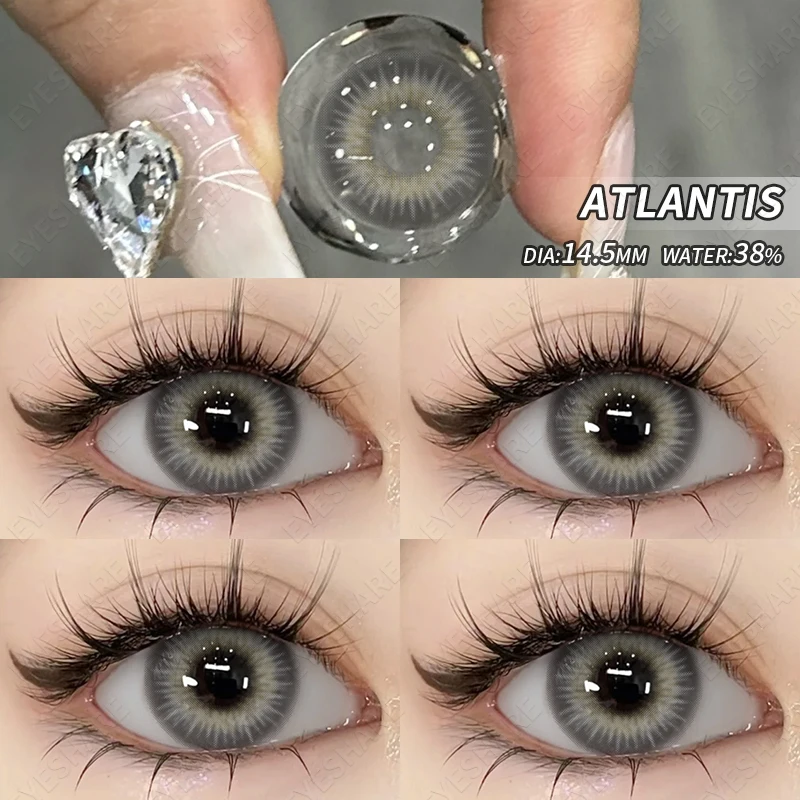 D'ORELLA Vibrant Color Cosmetic Contact Lenses - Express Delivery