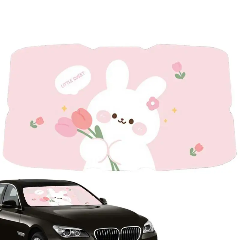 

Зонт от солнца для лобового стекла автомобиля, Складной автомобильный зонт, солнцезащитный козырек, УФ-блок, переднее окно автомобиля, теплоизоляция, защита