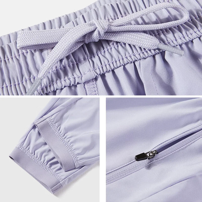 GOLDEN CAMEL 여성용 스포츠 바지, 빠른 건조 바지, 체육관 피트니스, 통기성, 신축성 있는 러닝 레깅스 바지, 2023 여름 신상