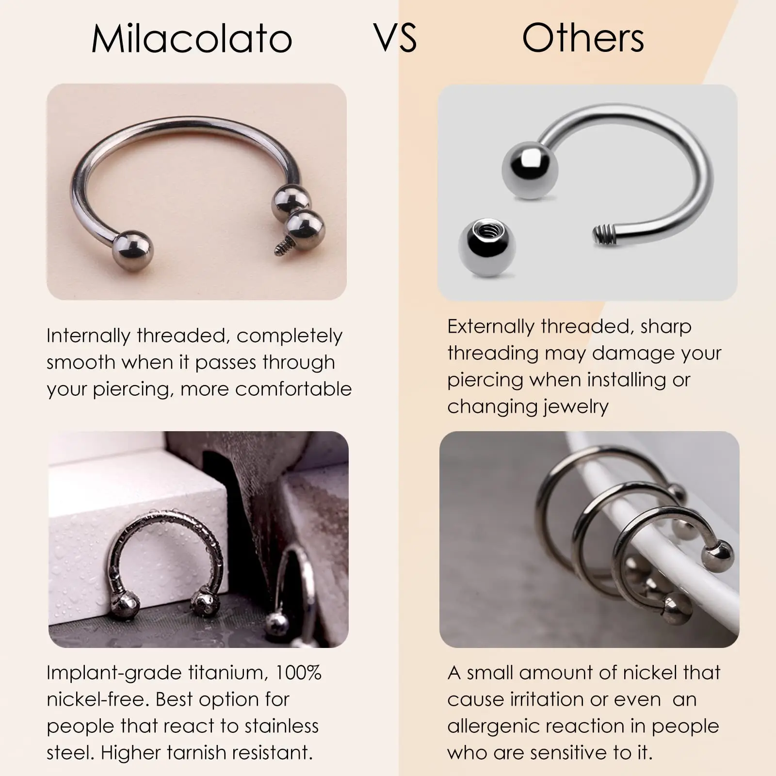 Segment Ring How To Change Septum Horseshoe 12MM Hinged Segment