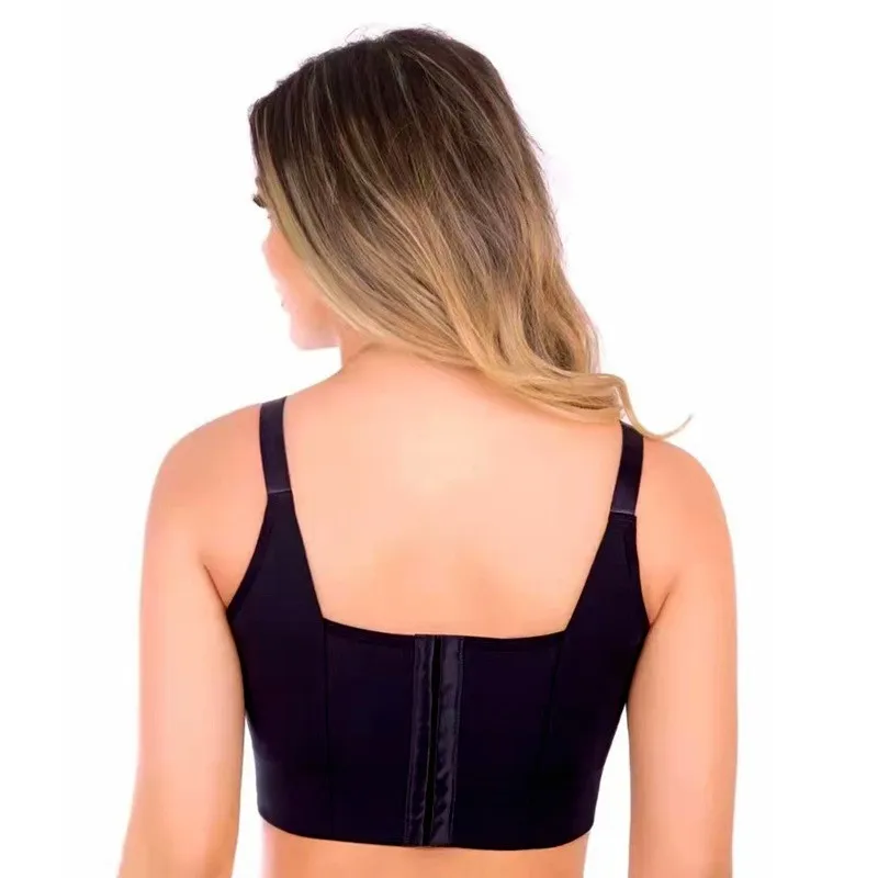 Back Smooth Out Shaper Bra Plus Size Wide Band Bras Shapewear Back Fat Smooth Underwear Top Breast Shapers H Cup Women Strapless Bras