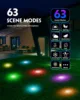 Outdoor LED Light IP65 Smart Wifi USB 10M 20M Voice APP Remote Control Garden Light for Lawn Courtyard Christmas Festival Lamp 2