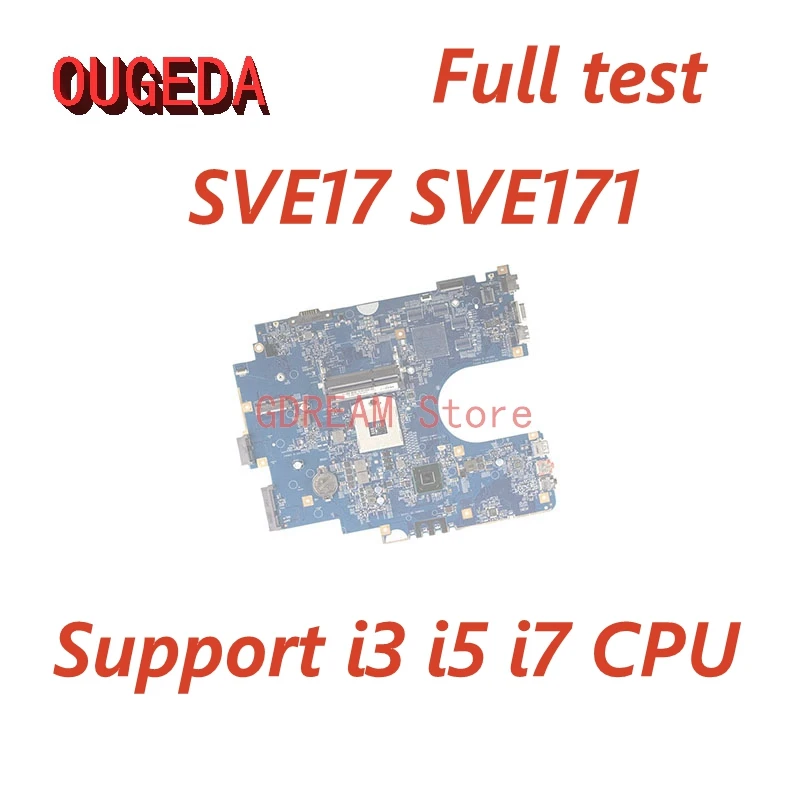 

OUGEDA A1892055A MBX-267 Z70CR MB S1204-2 48,4mr05. 021 для Sony SVE17 SVE171 SVE1711F1EW, материнская плата для ноутбука HM76 с UMA HD