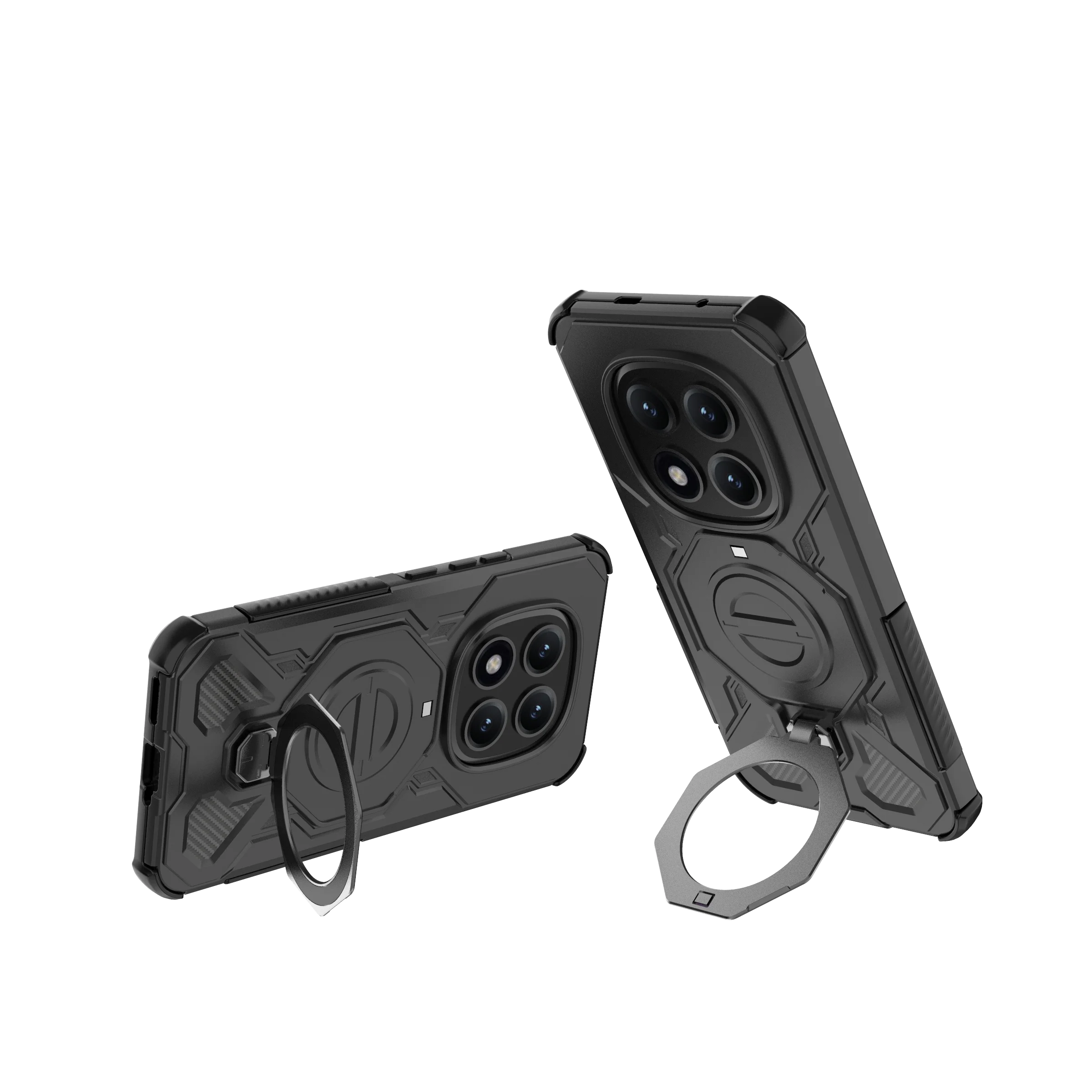 Magnetic Ring Armor Shockproof Case