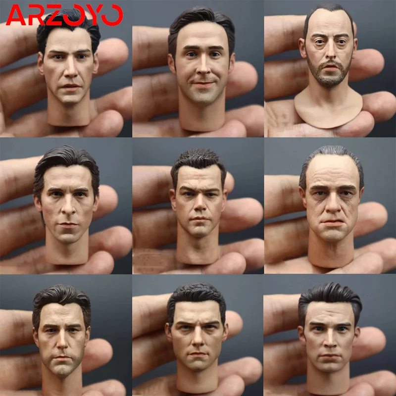 

Масштаб 1/6, Мужская фигурка героя фильма «Генри кавилл» Тома круиза Майкла кеатона, Мужская голова-звезда, резьба Для 12-дюймового экшн-фигурки